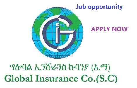 Global Insurance Company SC - Job vacancy in Ethiopia - Sewasew