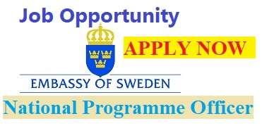 National Programme Officer At Swedish Embassy In Addis Ababa Sewasew   Embassy Of Sweden 