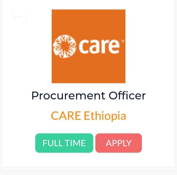 procurement-officer-care-ethiopia-sewasew