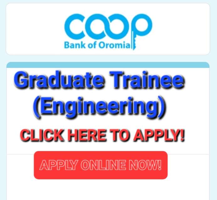 cooperative-bank-of-oromia-job-vacancy-graduate-trainee-engineering-sewasew