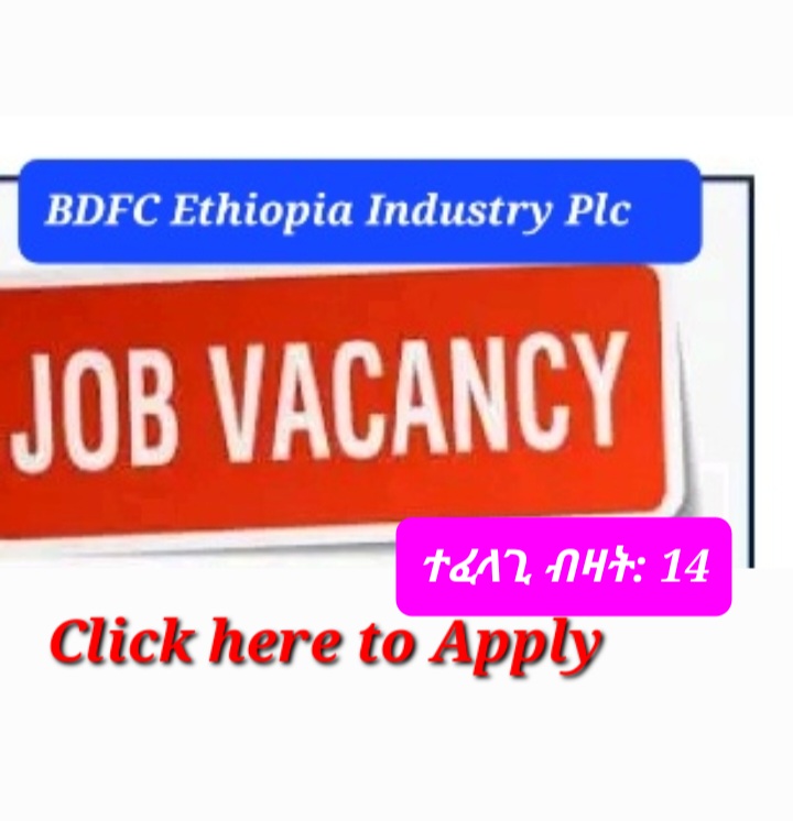 BDFC Ethiopia Industry Job Vacancy Announcement 2022 Sewasew
